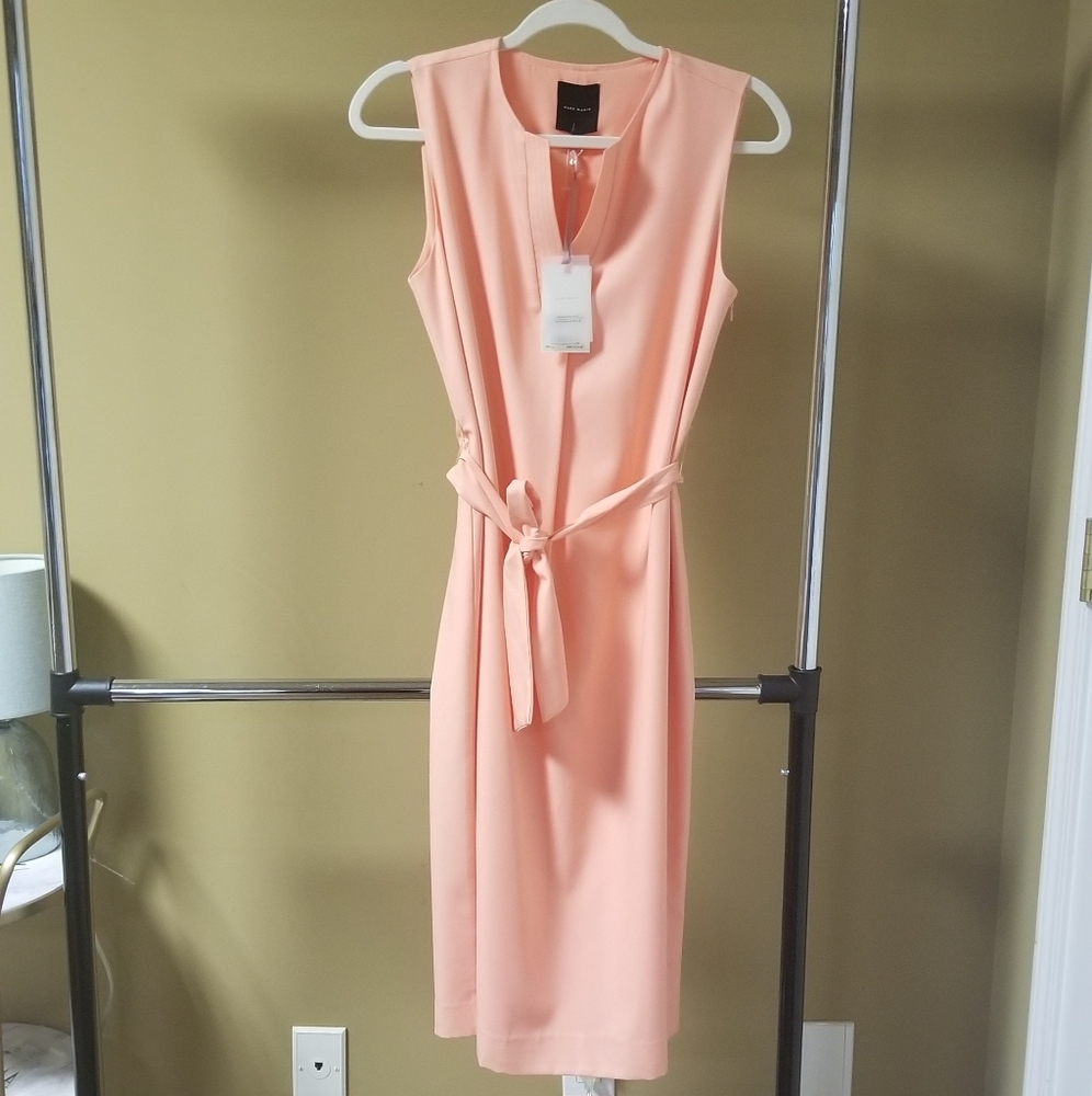 NWT ALEX MARIE PEACH SKATER DRESS